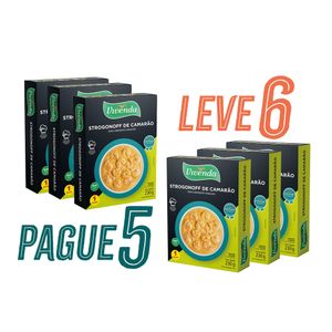 Combo Especial - Strogonoff de Camarão -LEVE 6 e PAGUE 5